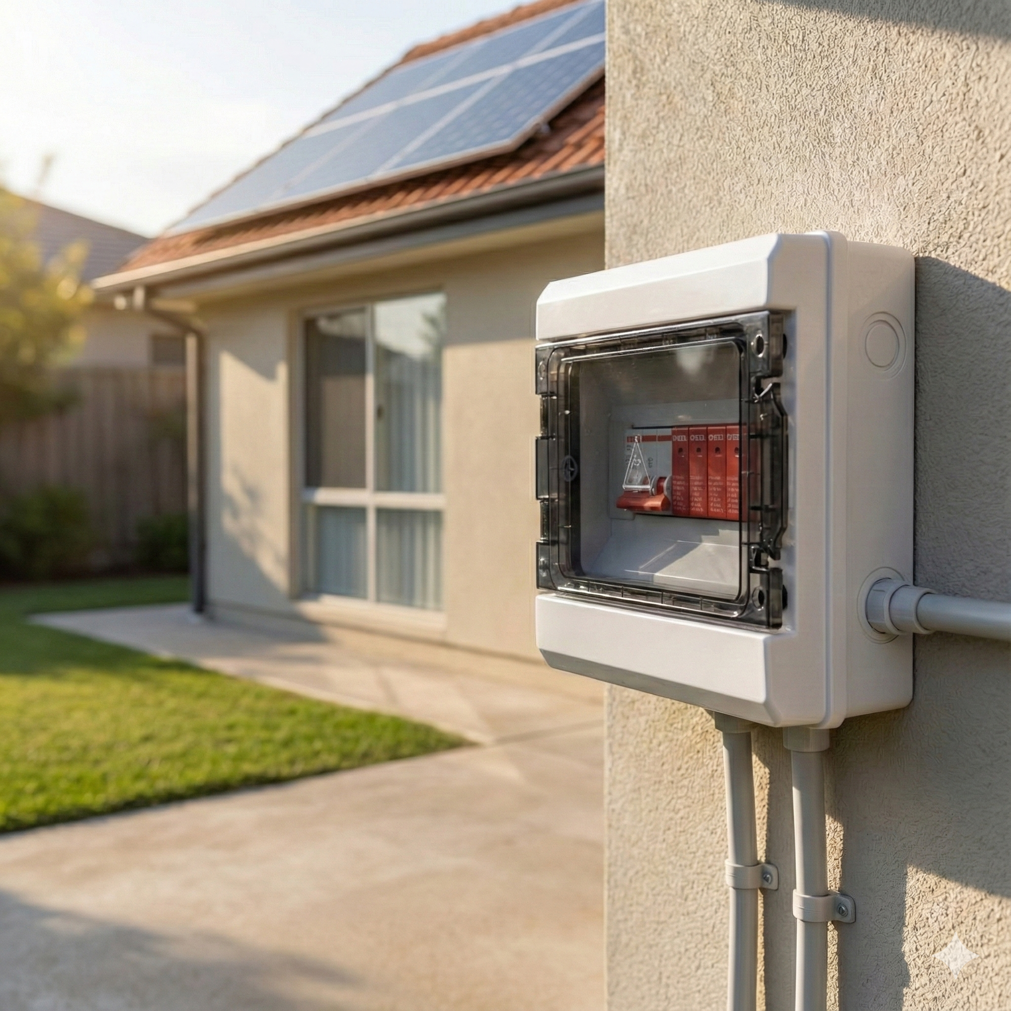 Quadro de proteção Solar AC